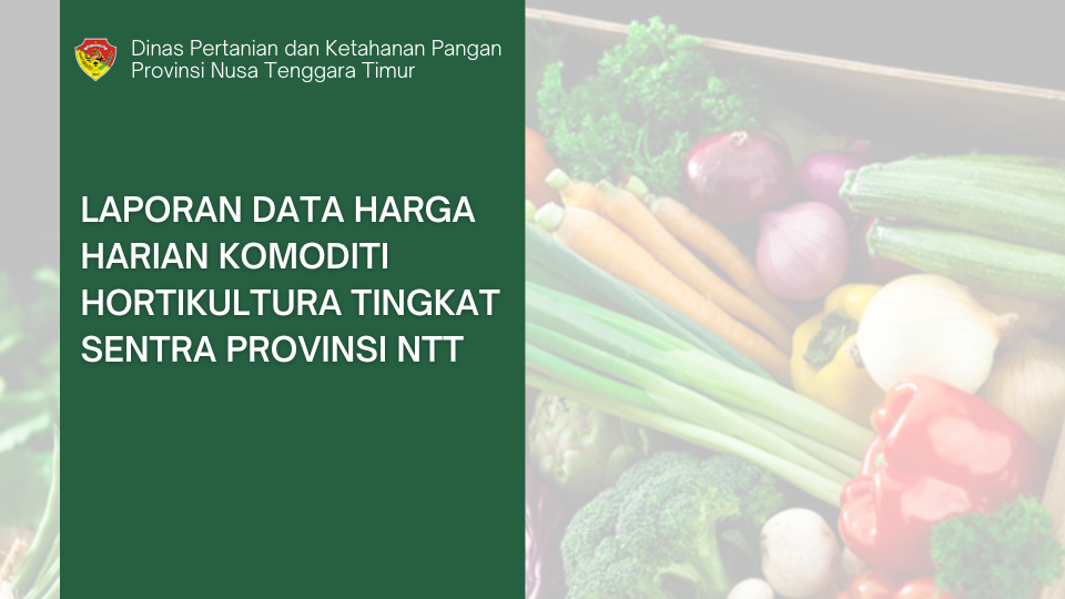 Laporan Data Harga Harian Komoditi Hortikultura Tingkat Sentra Provinsi NTT 3 Mei 2024