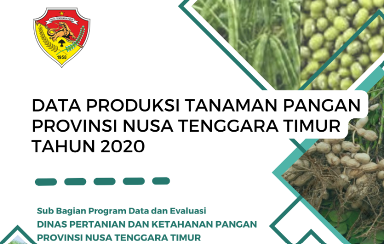 Data Produksi Tanaman Pangan Provinsi NTT Tahun 2020