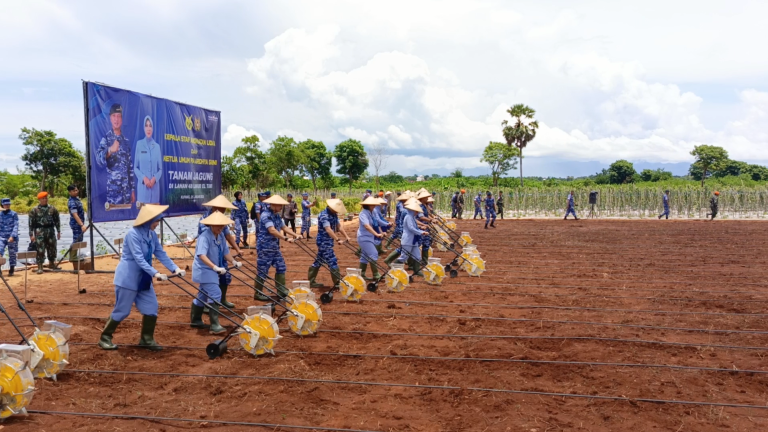 Sinergi Pembangunan: Optimalisasi Lahan 48 Lanud El Tari Kupang untuk Ketahanan Pangan dan Peningkatan Produktivitas Pertanian