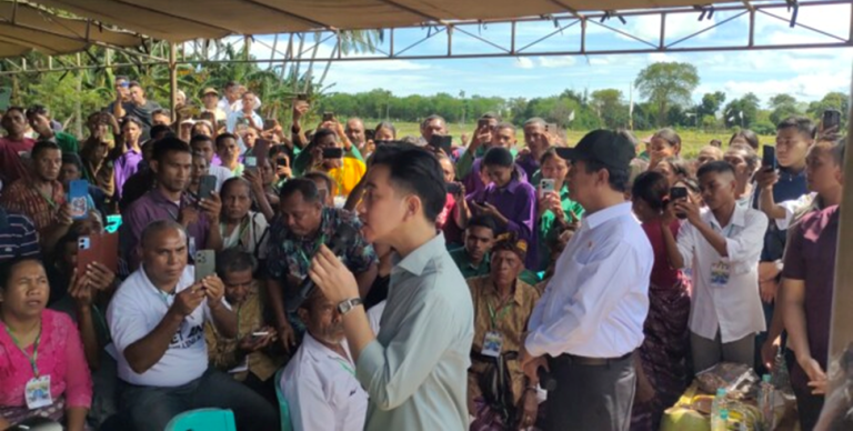 Gibran di Kabupaten Kupang: Dorong Swasembada Pangan, Tanggapi Langsung Keluhan Petani