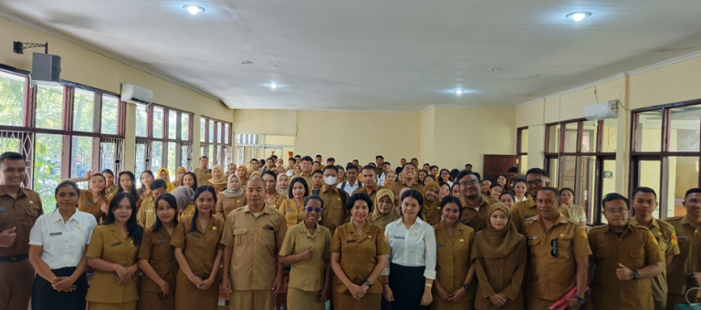Pembekalan Hari Pertama CPNS Dinas Pertanian dan Ketahanan Pangan Provinsi NTT: Menjadi ASN yang BerAKHLAK dan Siap Berdampak