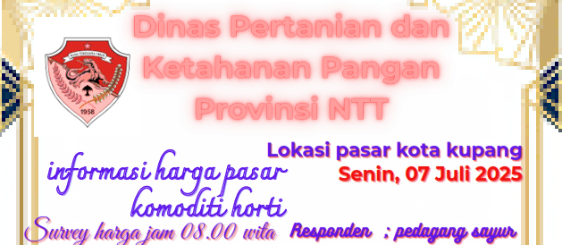 7 Juli 2025 Informasi Harga Pasar Komoditi Hortikultura