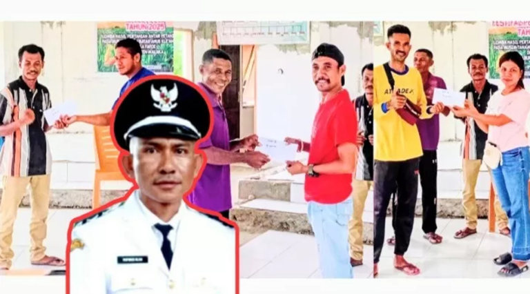 Yance Taek Keluar Sebagai Pemenang Lomba di Festival Pertanian Tahun 2025 Tingkat Desa Fafoe, Kades Rofinus: Terimakasih dam Profeciat Panitia
