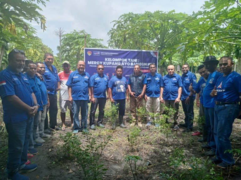 Demokrat NTT Uji Keseriusan Hilirisasi Pertanian Lewat Kebun Contoh di Kupang