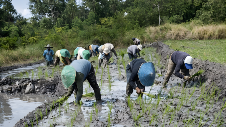 BBU Buisan Laksanakan Penanaman Padi Ciherang untuk Meningkatkan Ketahanan Pangan di NTT