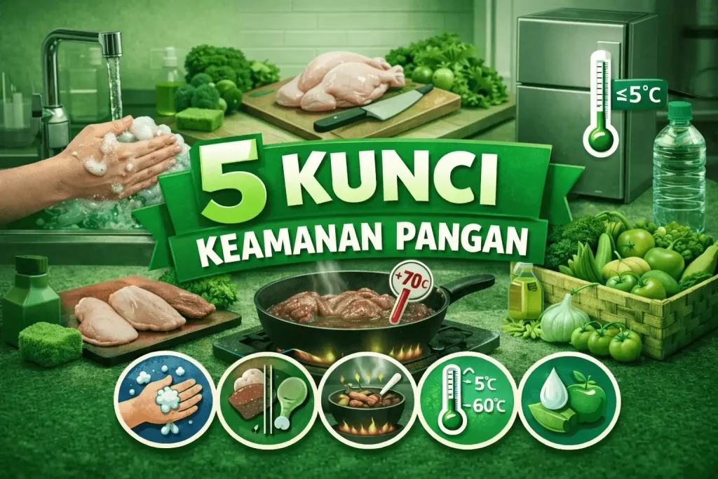 5 Kunci Keamanan Pangan