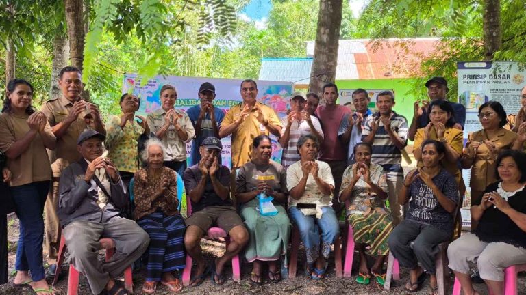Sosialisasi Keamanan dan Mutu Pangan Segar di Kelompok Tani Mansuma Kota Kupang