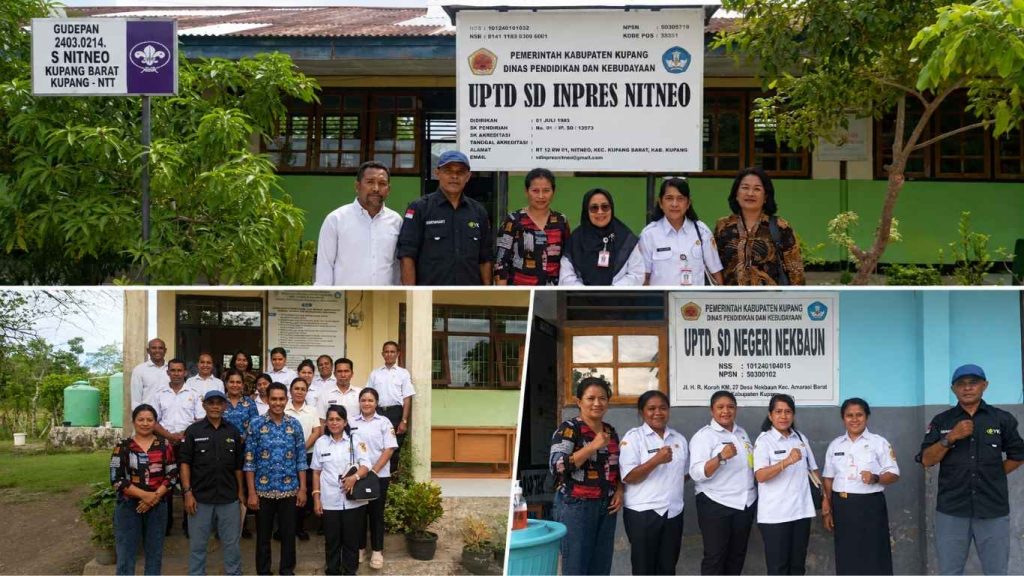 Dinas Pertanian dan Ketahanan Pangan Provinsi NTT Dukung WASH in School Tahap II di Kabupaten Kupang