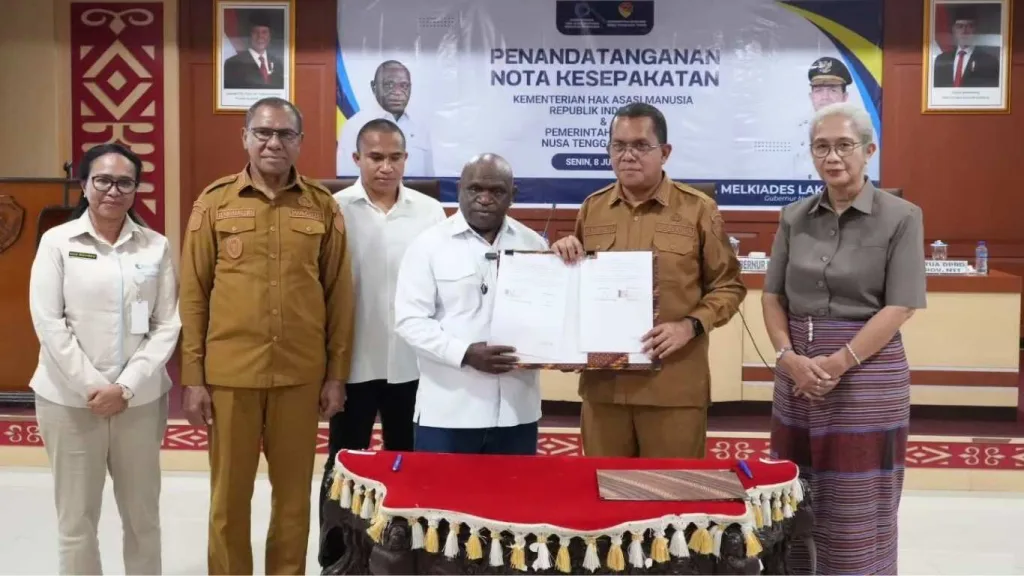 Kepala Dinas Pertanian NTT Hadiri Nota Kesepakatan HAM NTT