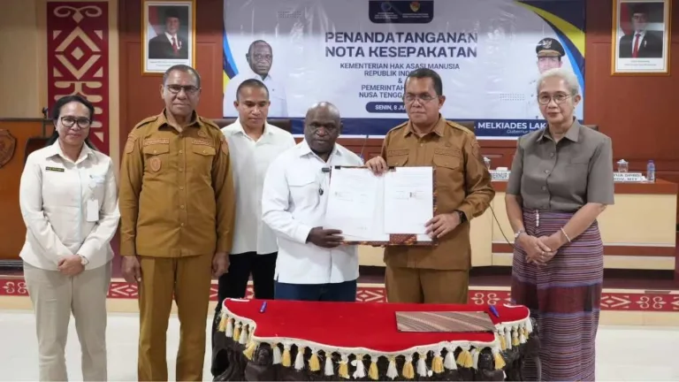 Kepala Dinas Pertanian NTT Hadiri Nota Kesepakatan HAM NTT
