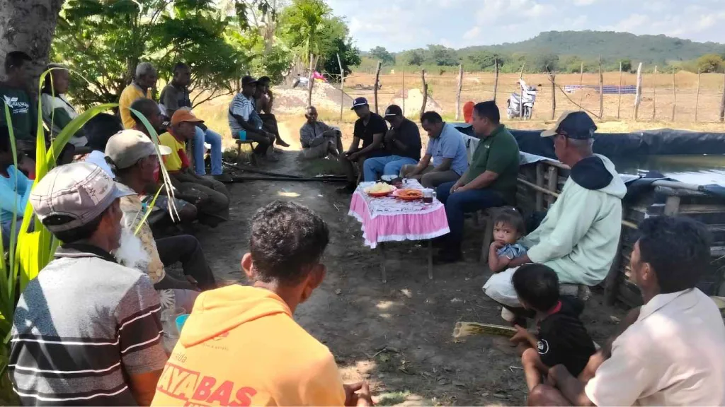 Survei Lokasi Tanam Jagung dan Bawang Merah Seluas 40 Hektare di Semau Utara