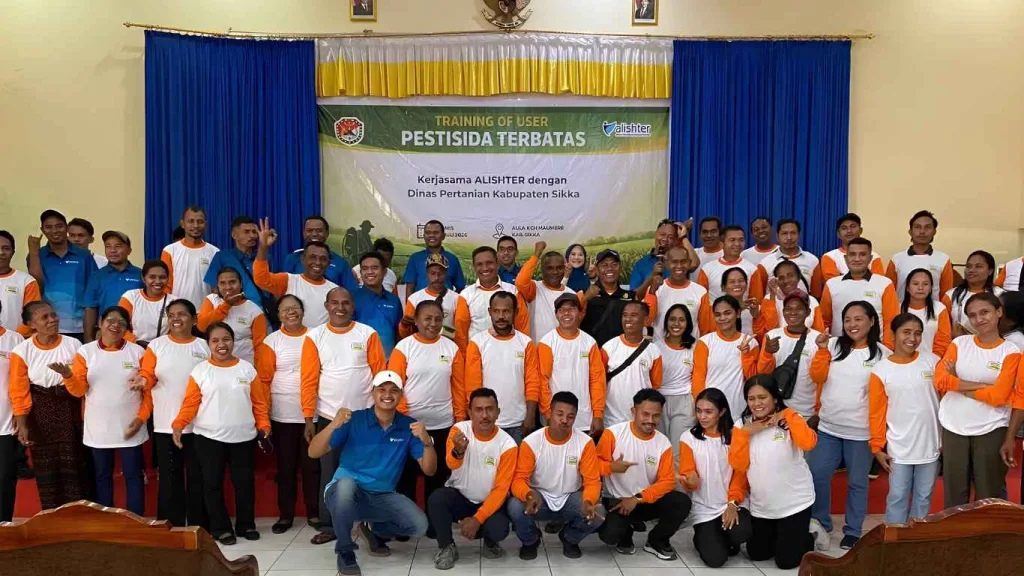 Dorong Pertanian Aman dan Berkelanjutan, ToU Pestisida Terbatas Digelar di Kabupaten Sikka