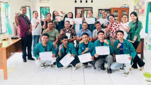 Pelepasan Mahasiswa KKP UNIMOR di UPTD Perbenihan TPH NTT