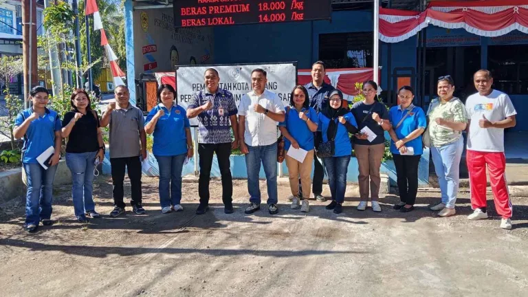 Sidak Terpadu Pasar Oebobo Pantau Harga dan Stok Pangan