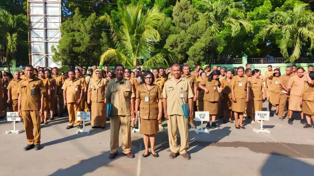 Apel Bersama Distankp NTT, Dua ASN Terima SK Pensiun Jelang Purnabakti