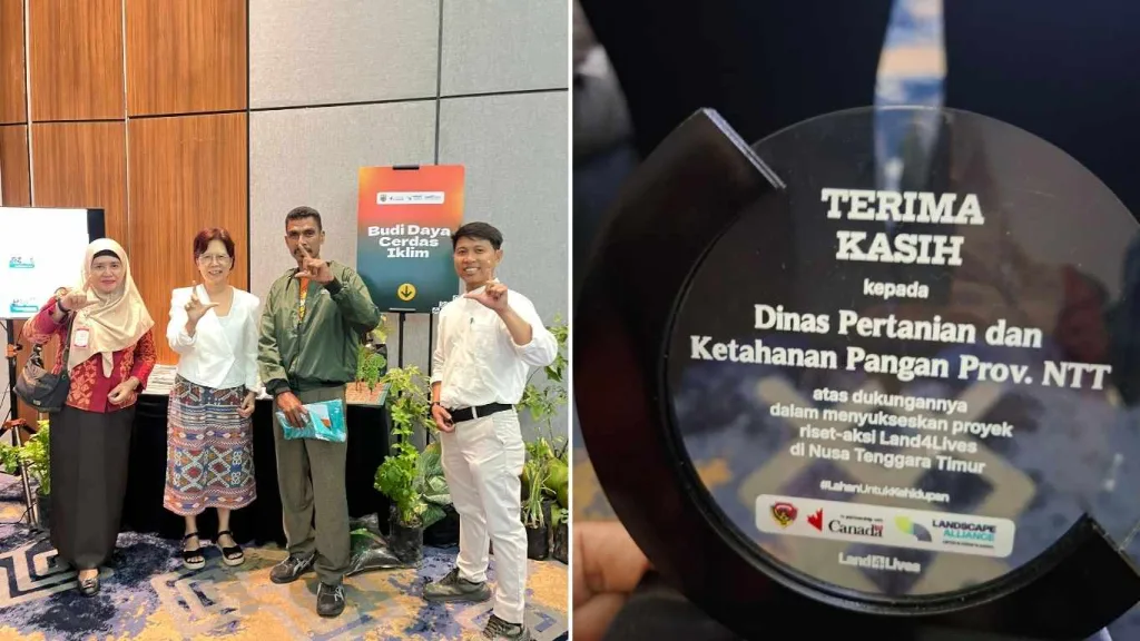 Diseminasi Capaian Land4Lives di NTT Perkuat Ketahanan Pangan dan Pertanian Tangguh Iklim