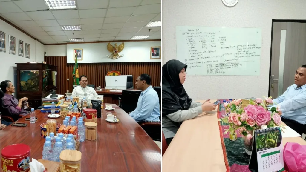 Distankp NTT Perkuat Koordinasi dengan Kementan, Bahas Bantuan Gempa Flores dan Pengembangan Padi 2027