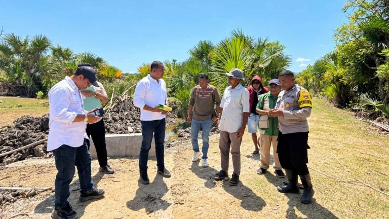 Distankp NTT Serahkan Benih Hortikultura kepada Kelompok Tani Nazaret di Tuafanu