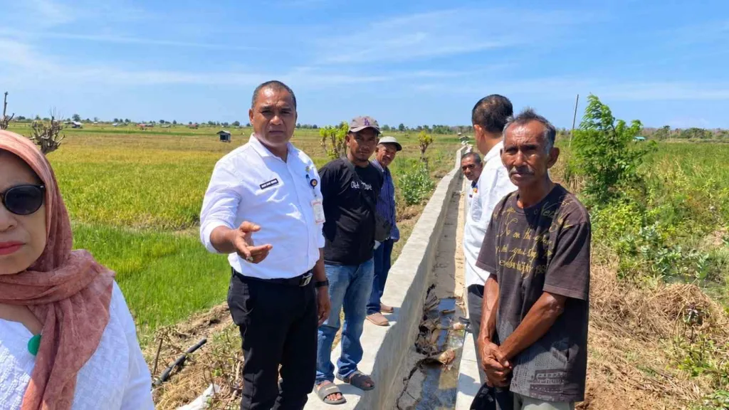 irigasi rusak Waekokak Nagekeo
