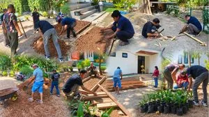 Distan KP NTT Perluas Bedeng Sayur, Optimalkan Pekarangan Kantor Jadi Lahan Produktif