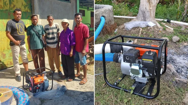 Pemprov NTT Perkuat Dukungan Pompanisasi Hadapi Dampak Kekeringan Lahan Padi di Kabupaten Kupang