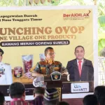 Launching Produk OVOP Bawang Merah Goreng Sumlili di Kabupaten Kupang