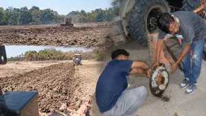 Brigade Alsintan NTT Olah Lahan CSR di Tuafanu, Perbaiki Bajak di Toineke