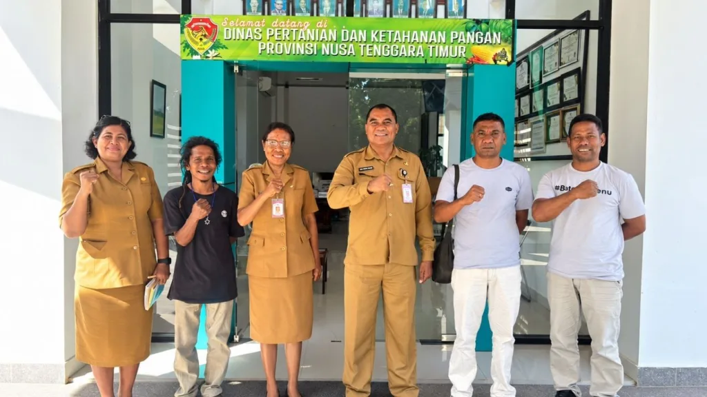 Distankp NTT Bahas Dukungan Alsintan HKTI Bersama NTT Manis dan Pemerintah Desa