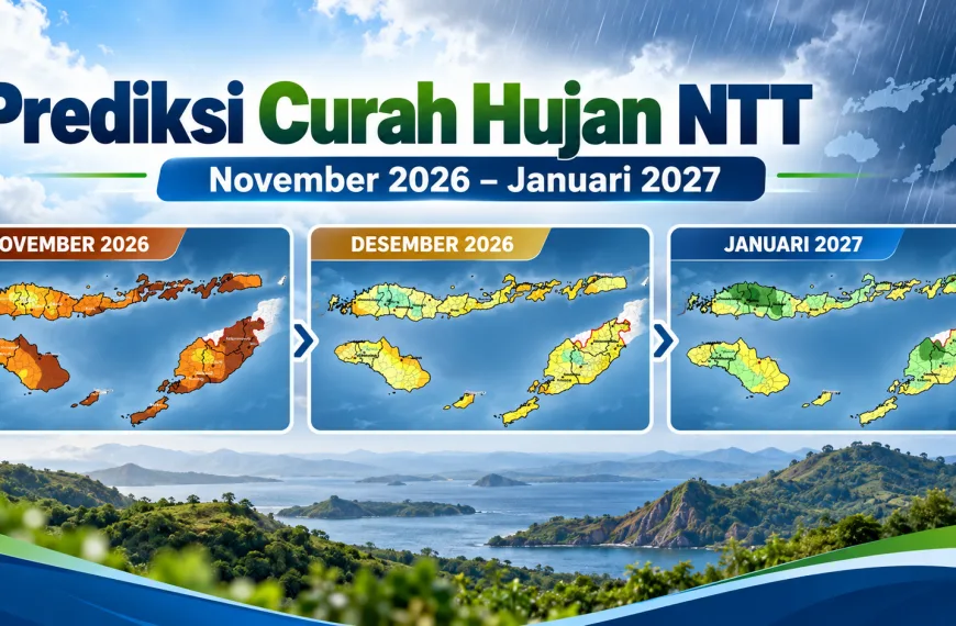 Prediksi Curah Hujan NTT 2026–2027